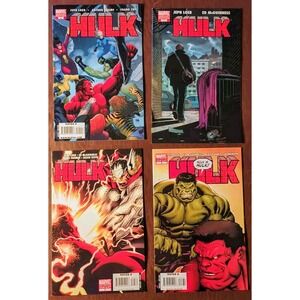 Marvel Red Hulk Variant Lot 4 Books (2008–09) #3 5 9 13 VF–NM Range McGuinness